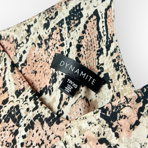 Dynamite Snake Skin Tank Top XS - Picture 3 of 4